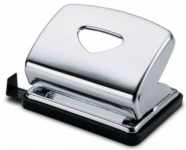Дырокол KW-trio 962CP Classic Medium до 16 листов серия люкс хромированный выдвижная линейка