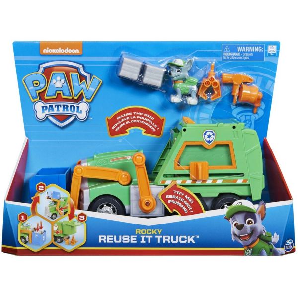 Игровой набор Paw Patrol Мусоровоз Роки, автомобиль