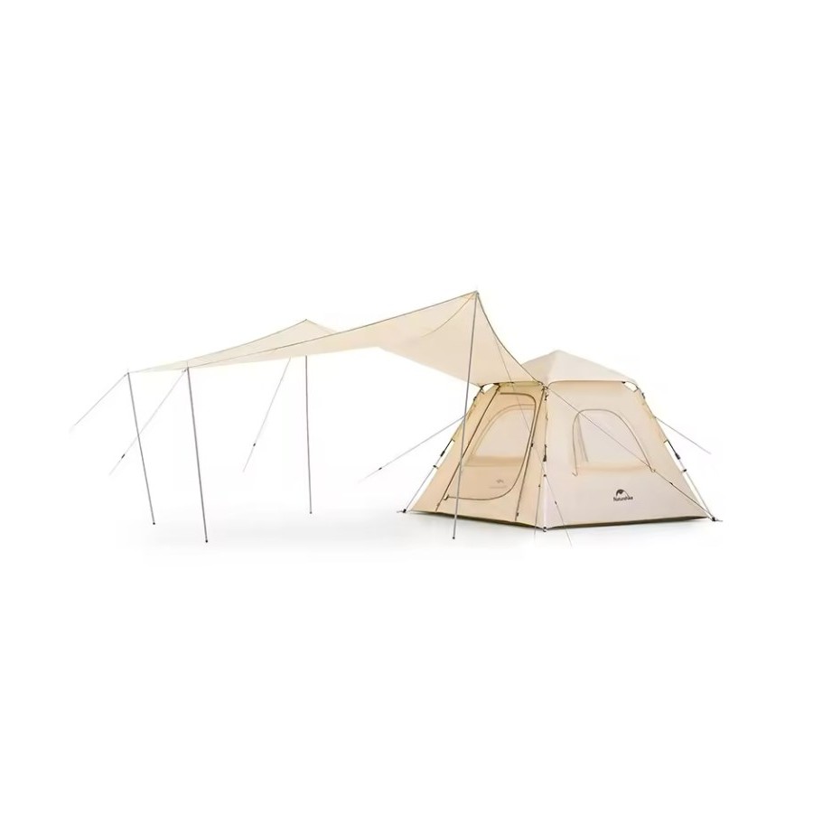 Палатка Naturehike Ango туристическая 3 мест. бежевый CNK2300ZP014-3V